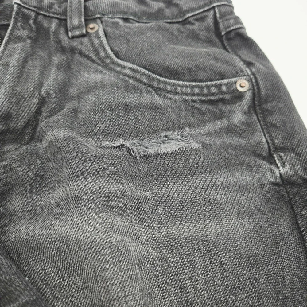 Zara Kids Distressed Black Denim Shorts Cut Offs Big Girls‎ 11-12 Years Jorts